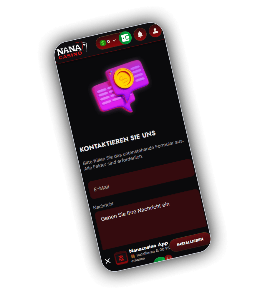 Nana Casino Kontaktieren Sie uns DE